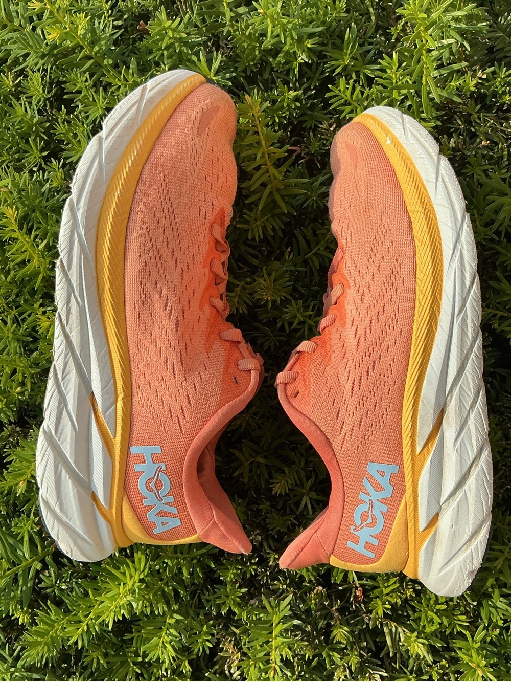 Hoka One One Clifton 8 Women’s Running Shoes Size 6.5 Wide D 1121375 Sneakers